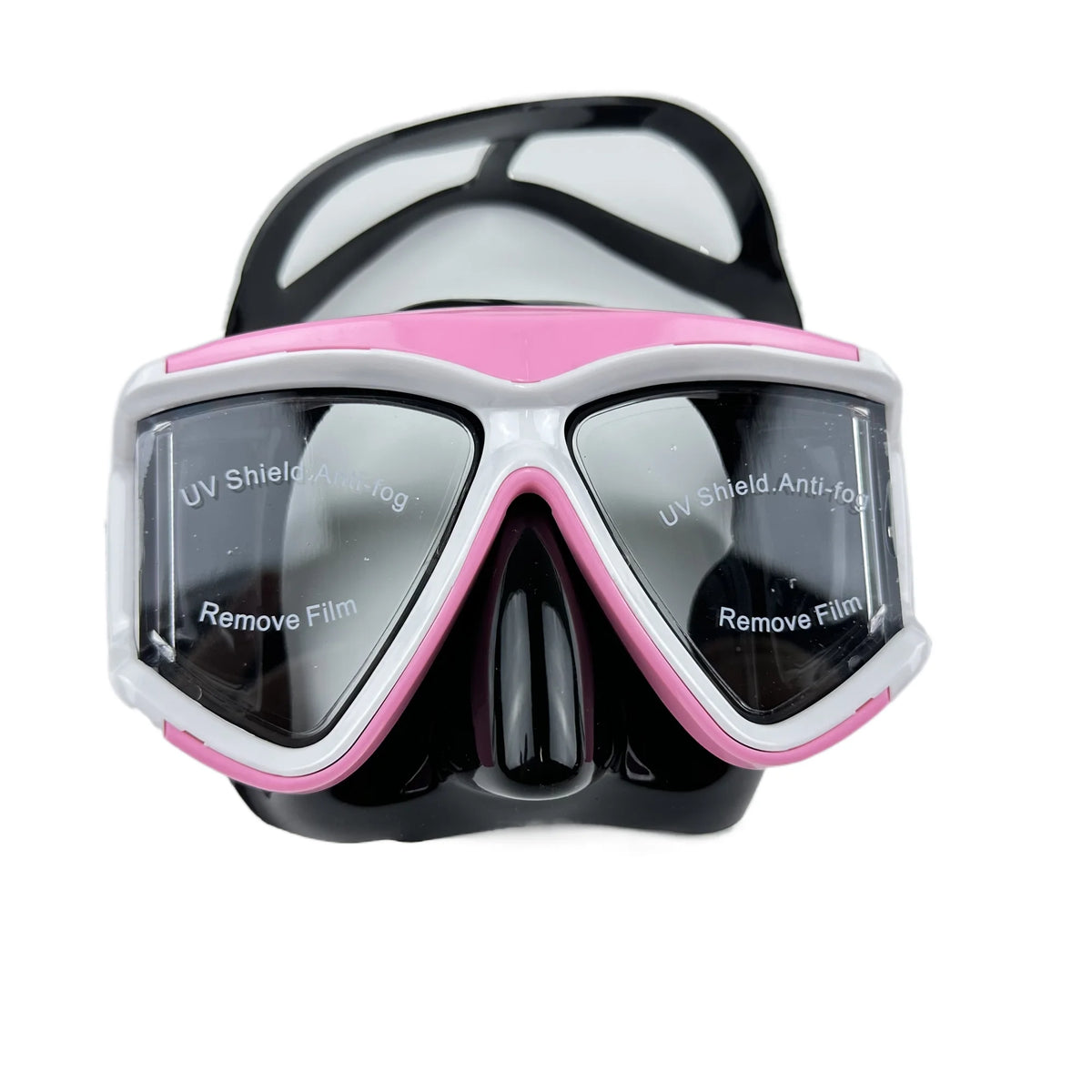 New adult silicone diving glasses professional snorkeling HD swimming tempered glass large frame mask