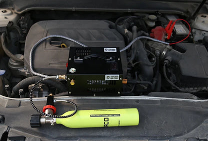 4500Psi 300bar  Pcp Compressor 110V 220V Transformer 12v 30Mpa Shooting  Air Gun Pump Scuba Diving