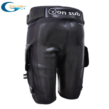 YONSUB Scuba Diving Shorts with Pocket 3mm Neoprene Tech Shorts Wetsuits Spearfishing Surfing Shorts Canoeing Kayaking Shorts