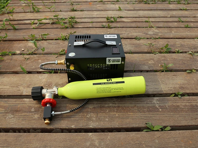 4500Psi 300bar  Pcp Compressor 110V 220V Transformer 12v 30Mpa Shooting  Air Gun Pump Scuba Diving