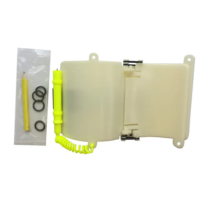 Luminous Underwater Triple Scuba Diving Wrist Writing Slate With Pencil Arm 3 Panels Write Board