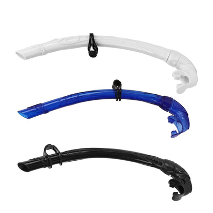 New Diving Snorkel PVC Easy Breath Snorkel Diving Snorkeling Tube with Comfortable Mouthpiece for Free Diving Diving Equipment