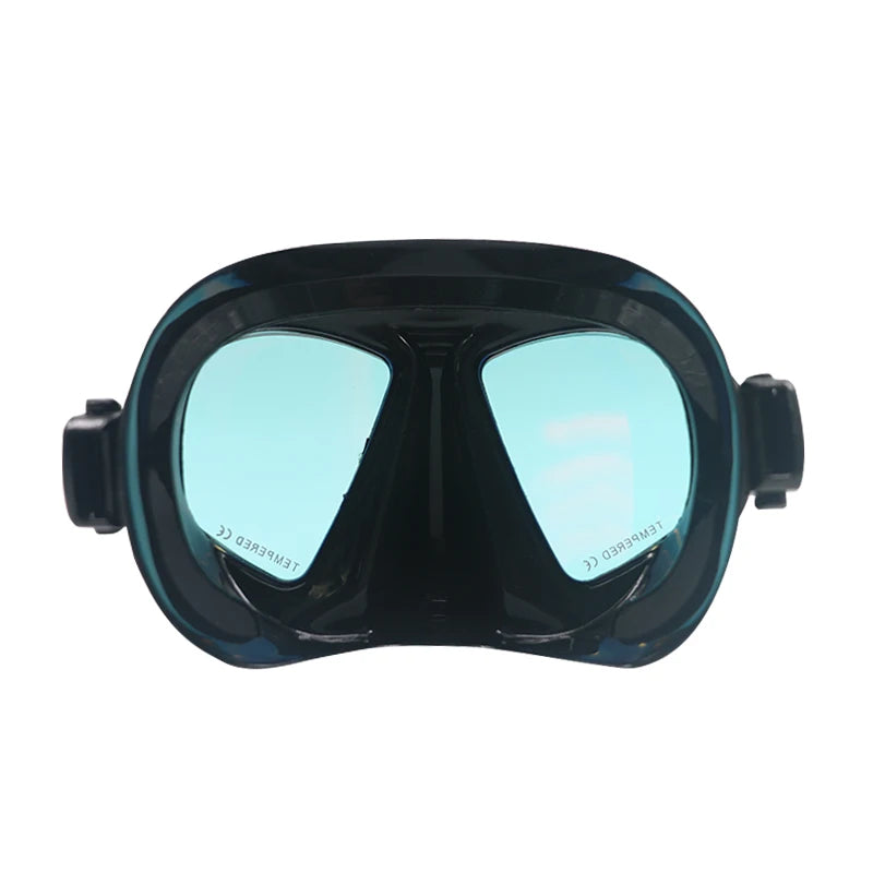 Premium Silicone Small Volume Free Diving Glasses Coloured Lens Low Capacity Mask Scuba Diving Tube Set for Snorkelling