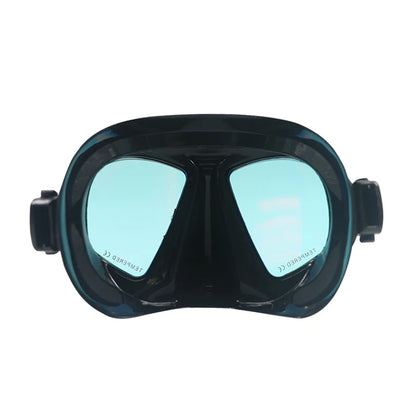 Premium Silicone Small Volume Free Diving Glasses Coloured Lens Low Capacity Mask Scuba Diving Tube Set for Snorkelling