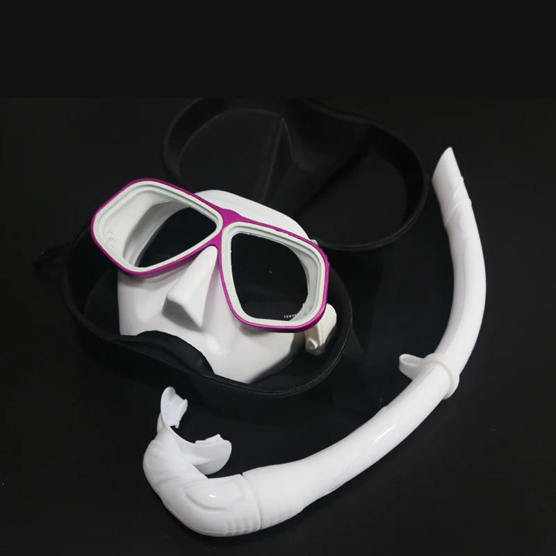 Similar Apollo's Free Diving Mask Aluminum Alloy Frame Mask Swimming Glasses 65cc Scuba diving Masks Snorkeling Wet Tube Set