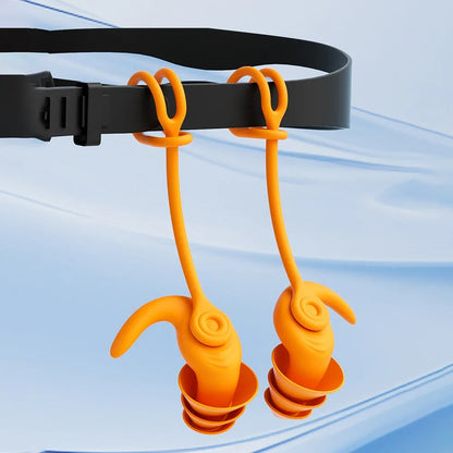 1Pair/2Pair Swim Ear Plugs Silicone Waterproof Anti-noise Pool Accessories SwimmingEarplugs Water Sports Swim Swimming Ear Plugs