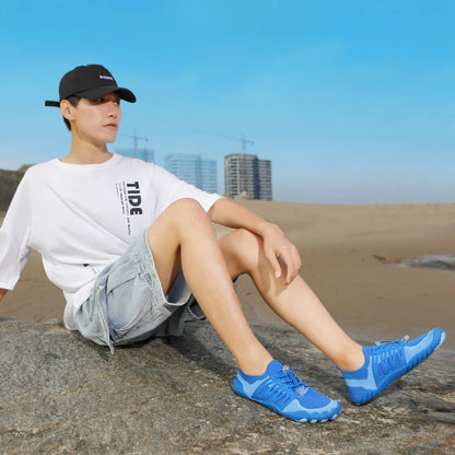 Unisex Quick-drying Aqua Shoes Non-slip Drainage Beach Swimming Pool Surf Wading Diving Boating Kayaking Water Sneakers