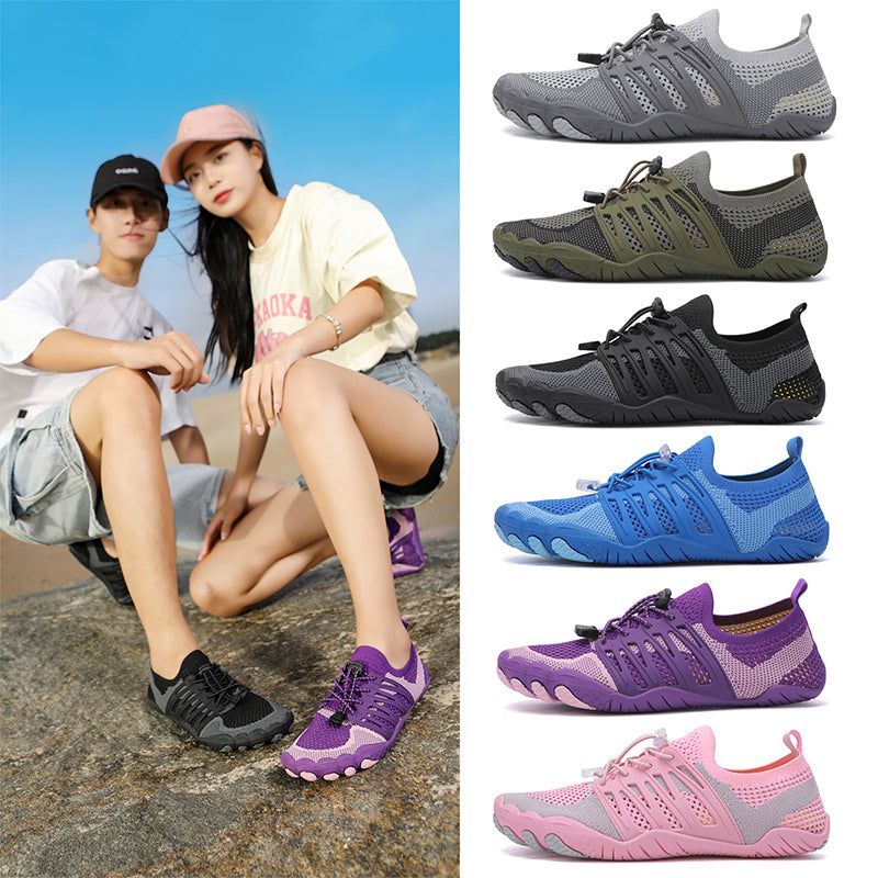 Unisex Quick-drying Aqua Shoes Non-slip Drainage Beach Swimming Pool Surf Wading Diving Boating Kayaking Water Sneakers