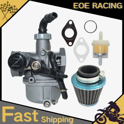 19mm Motorcycle Carburetor For Keihin pz19 50cc 70cc 90cc 110cc Engine Kawasaki KFX 50 70 90 110 ATV Quad Dirt Pit Motor Bike