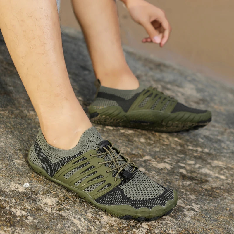 Unisex Quick-drying Aqua Shoes Non-slip Drainage Beach Swimming Pool Surf Wading Diving Boating Kayaking Water Sneakers