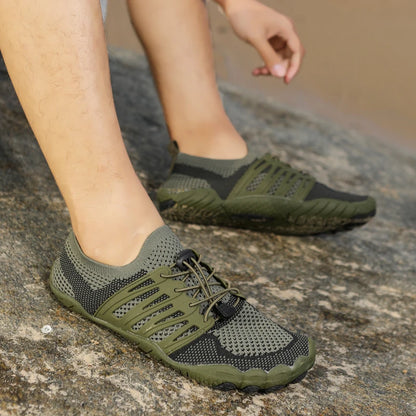 Unisex Quick-drying Aqua Shoes Non-slip Drainage Beach Swimming Pool Surf Wading Diving Boating Kayaking Water Sneakers