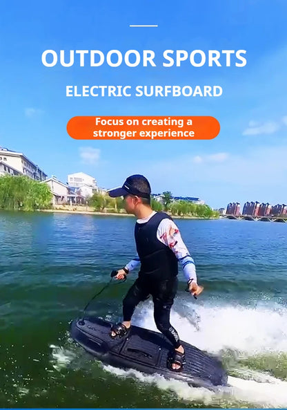Ultralight 24kg Carbon eFoil Board, Professional Electric Surfboard with Long Range & High Power for Ocean Water Adventures
