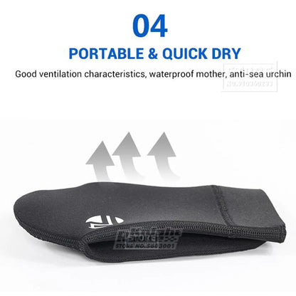 Neoprene Socks 3mm For Swimming Diving Socks Rubber Sole Sup Non-Slip Swim Socks Surf Board Socks Water Proof Socks