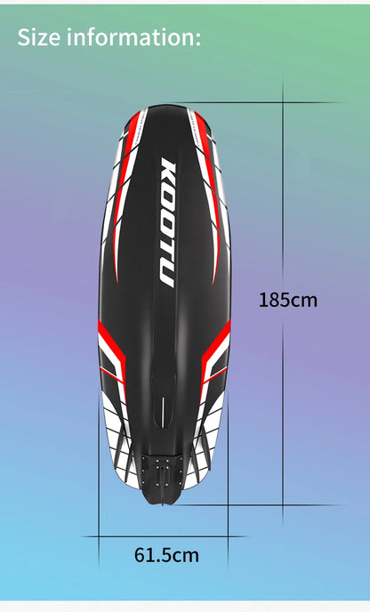 KOOTU Jet Surfboard Fuel-powered surfb Engine 109cc Lightweight Carbon Fiber Surfboard Electric Surfing High Speed Power Surfing