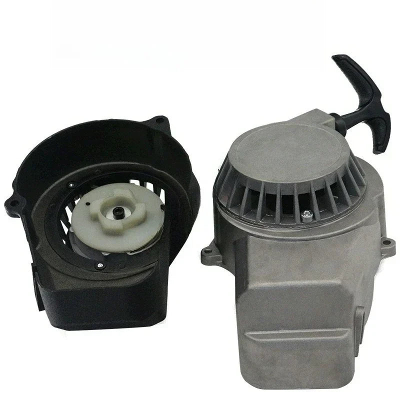 Lyr For  Moto Quad ATV Black Alloy Pull Start Recoil Starter with Screws  2 Stroke 47cc 49cc Pocket Coolster SX50 Mini Dirt Bike