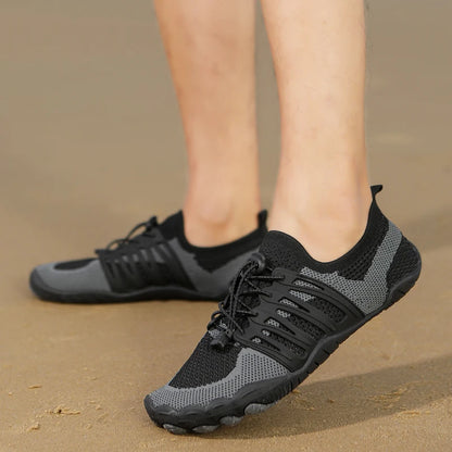 Unisex Quick-drying Aqua Shoes Non-slip Drainage Beach Swimming Pool Surf Wading Diving Boating Kayaking Water Sneakers
