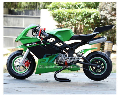 49CC 50CC 2Stroke Mini Motorcycle Small Buggy Gasoline Scooter ATV off-road Superbike Adult Vehicle Mountain Child Gas Moto Bike