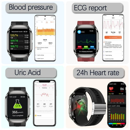 2026New Air Pump Airbag True Blood Pressure Smartwatch MultiDimensional Health Monitoring Micro Physical Examination Smart Watch