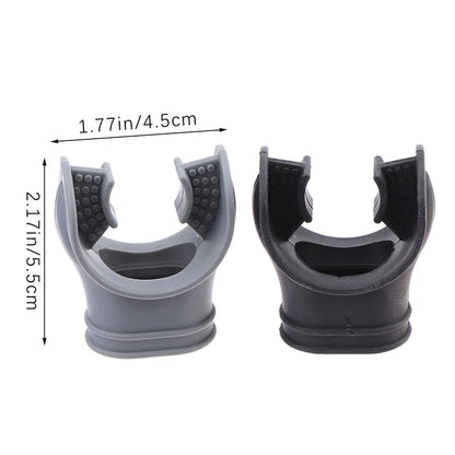 Replacement Durable Accessory for Snorkeling & Scuba Silicone Scuba Diving Regulator Mouthpiece Underwater Diving Equipment