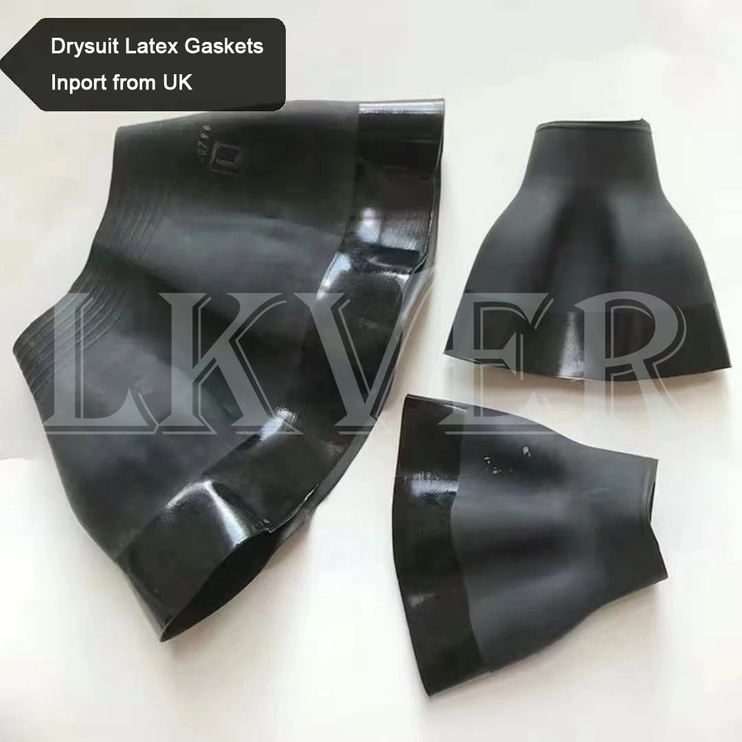 Drysuit for Women Dry Suit Latex Cuff and Splash Collar Flatwater Ocean River Padding