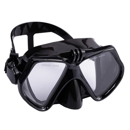 Diving Mask Swimming Goggles For GoPro Underwater Sports Camera Tempered Glass Professional Scuba Dry Snorkel Tube Adults Youth