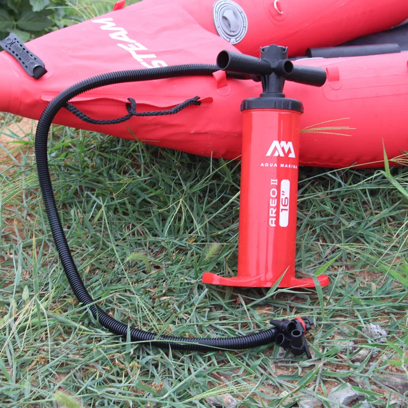 Double Action Inflation Pump High Pressure Hand Pump  AERO kayak stand up paddle board sup surfboard inflatable boat