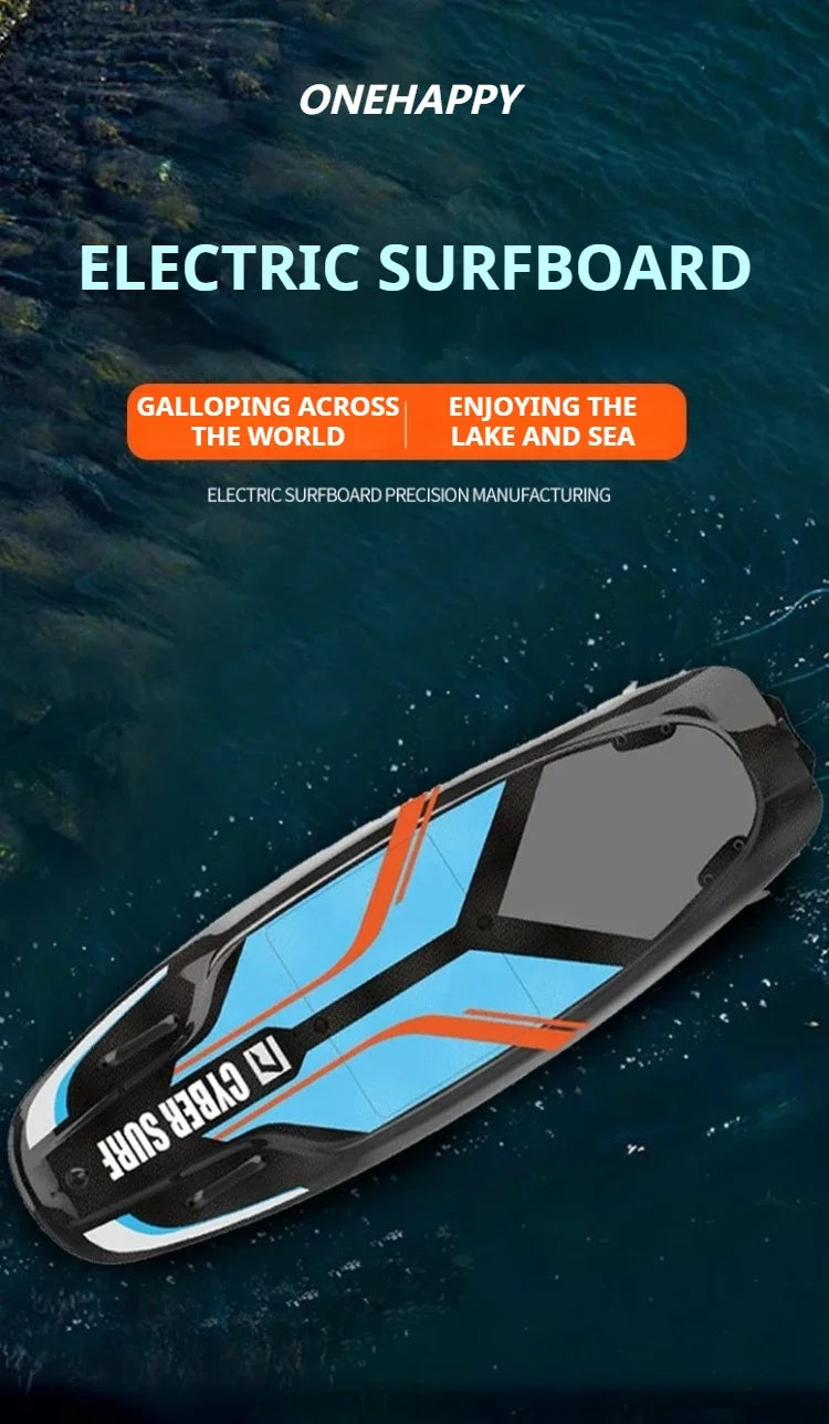 Ultralight 24kg Carbon eFoil Board, Professional Electric Surfboard with Long Range & High Power for Ocean Water Adventures