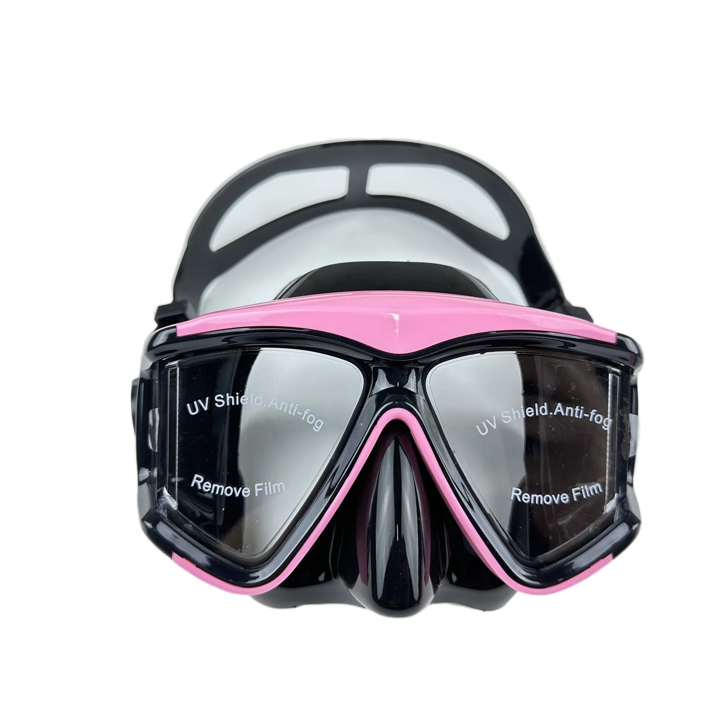 New adult silicone diving glasses professional snorkeling HD swimming tempered glass large frame mask