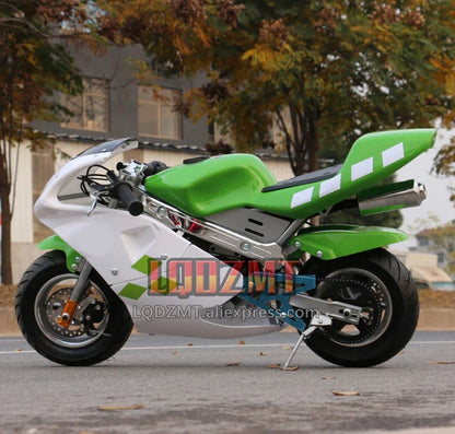 49CC 50CC 4-Stroke Gasoline MINI Motorcycle Street Sports Racing Small Dirt Bikes Adult Children Boy Girl Child Men Women MOTO
