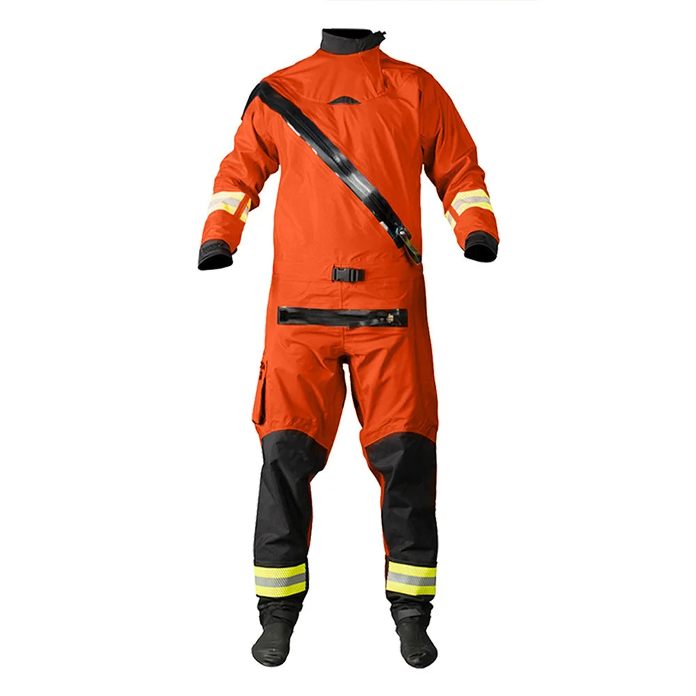 3.0 Ply Dry Suit For Kayak Waterproof Breathable Surfing Fishing Rafting Drysuit BootClothes One Pieces drysuit