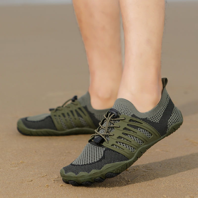 Unisex Quick-drying Aqua Shoes Non-slip Drainage Beach Swimming Pool Surf Wading Diving Boating Kayaking Water Sneakers