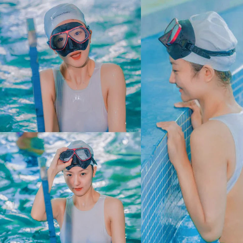 Similar Apollo's Free Diving Mask Aluminum Alloy Frame Mask Swimming Glasses 65cc Scuba diving Masks Snorkeling Wet Tube Set