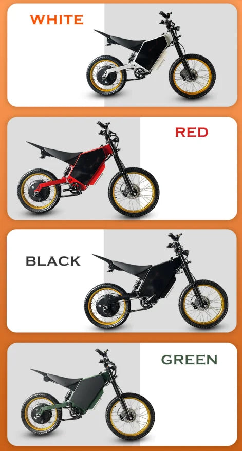 High Power 48V 3000W 72V 15000W Ebike