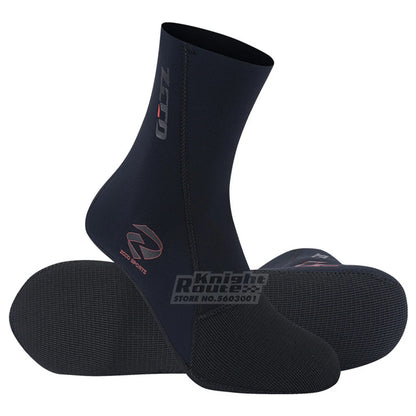Neoprene Socks 3mm For Swimming Diving Socks Rubber Sole Sup Non-Slip Swim Socks Surf Board Socks Water Proof Socks