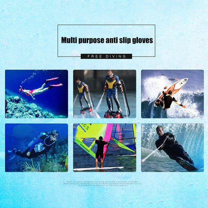 1.5mm Water Gloves Adults Women Men Five Finger Warm Wetsuit Winter Gloves Swimming Gloves for Scuba Diving Snorkeling Surfing