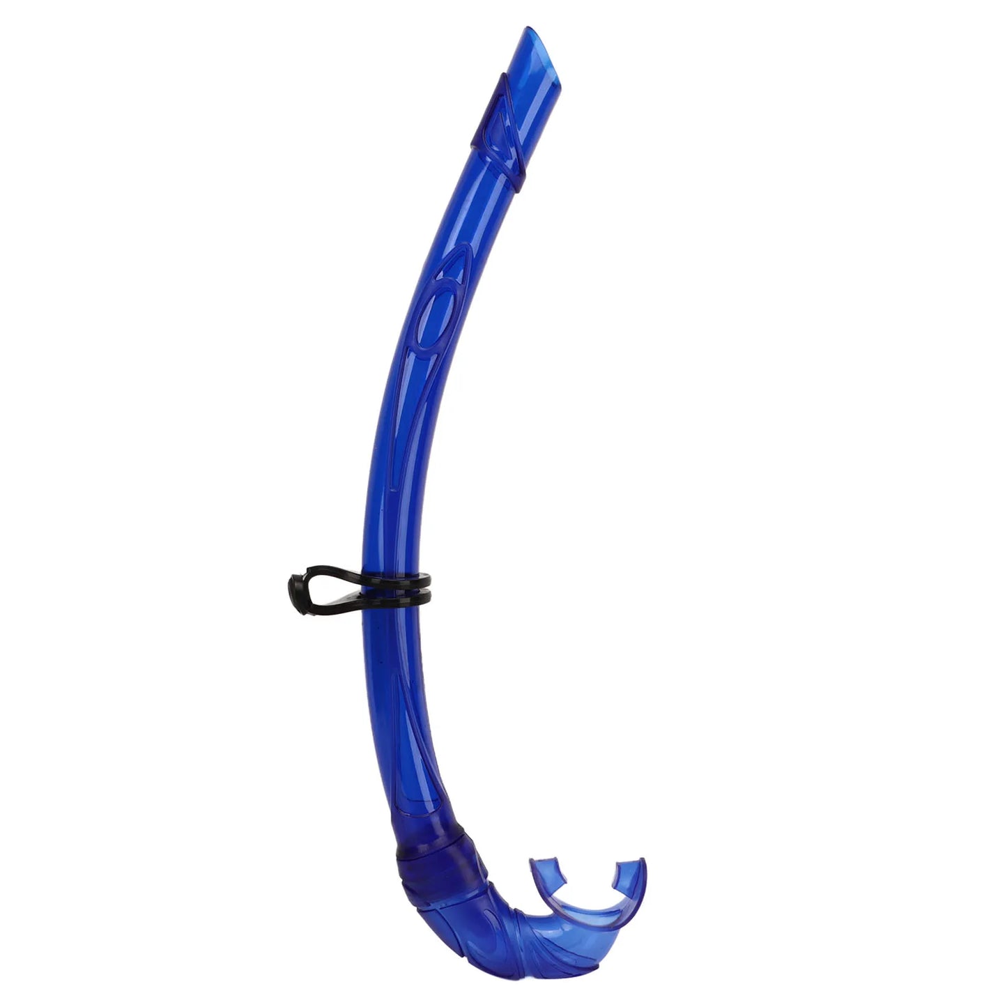 New Diving Snorkel PVC Easy Breath Snorkel Diving Snorkeling Tube with Comfortable Mouthpiece for Free Diving Diving Equipment