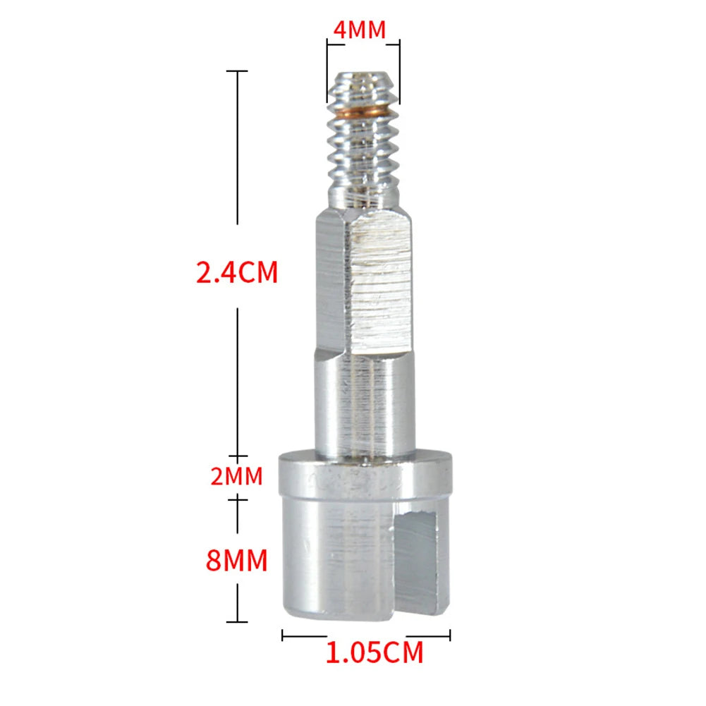 Scuba Diving Tank Spindle Valve Stem 3/16"-24Thread Repair Kit Stainless Steel Nitrox Diving Oxygen Cylinder Snorkeling Parts