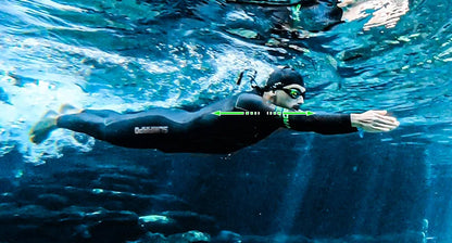 SUMARPO Triathlon Wetsuit for Men, 3/2mm Yamamoto Neoprene for Open Water Swimming