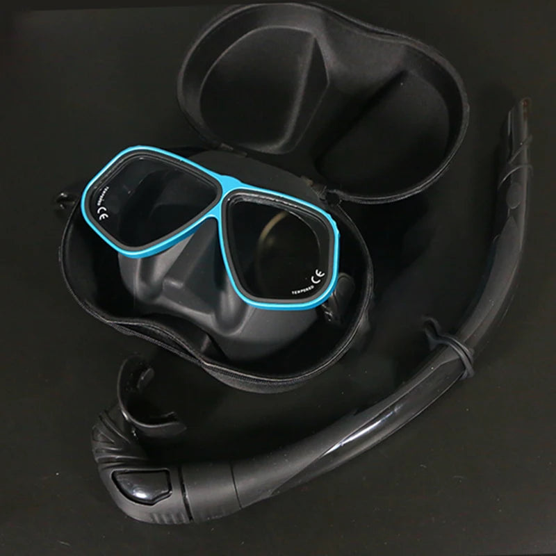 Similar Apollo's Free Diving Mask Aluminum Alloy Frame Mask Swimming Glasses 65cc Scuba diving Masks Snorkeling Wet Tube Set