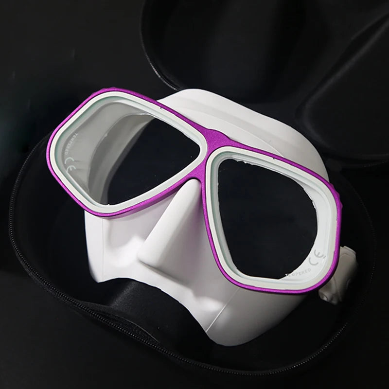 Similar Apollo's Free Diving Mask Aluminum Alloy Frame Mask Swimming Glasses 65cc Scuba diving Masks Snorkeling Wet Tube Set