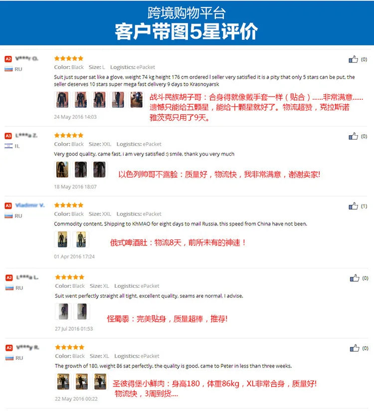 5MM Neoprene Wetsuit Men Tops Pants Diving Suit Equipment Underwater Fishing Spearfishing Kitesurf Swimwear Wetsuit Equipment