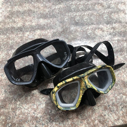 Myopia scuba diving Mask Snakeskin anti fog for spearfishing gear swimming masks googles nearsighted lenses short-sighted