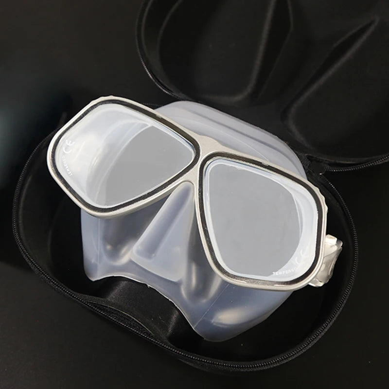Similar Apollo's Free Diving Mask Aluminum Alloy Frame Mask Swimming Glasses 65cc Scuba diving Masks Snorkeling Wet Tube Set