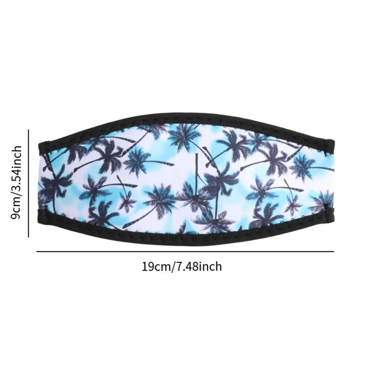 Diving Strap Cover Mask Straps Snorkel Head Strap Elastic Band Mask Slap Straps Protect Long Hair Band Scuba Gear Accessories