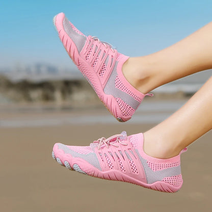 Unisex Quick-drying Aqua Shoes Non-slip Drainage Beach Swimming Pool Surf Wading Diving Boating Kayaking Water Sneakers