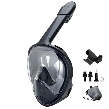 10 Generation diving mask Underwater Snorkeling Full Face Swimming Mask Diving Respirator Masks Breathing for Kids Adult