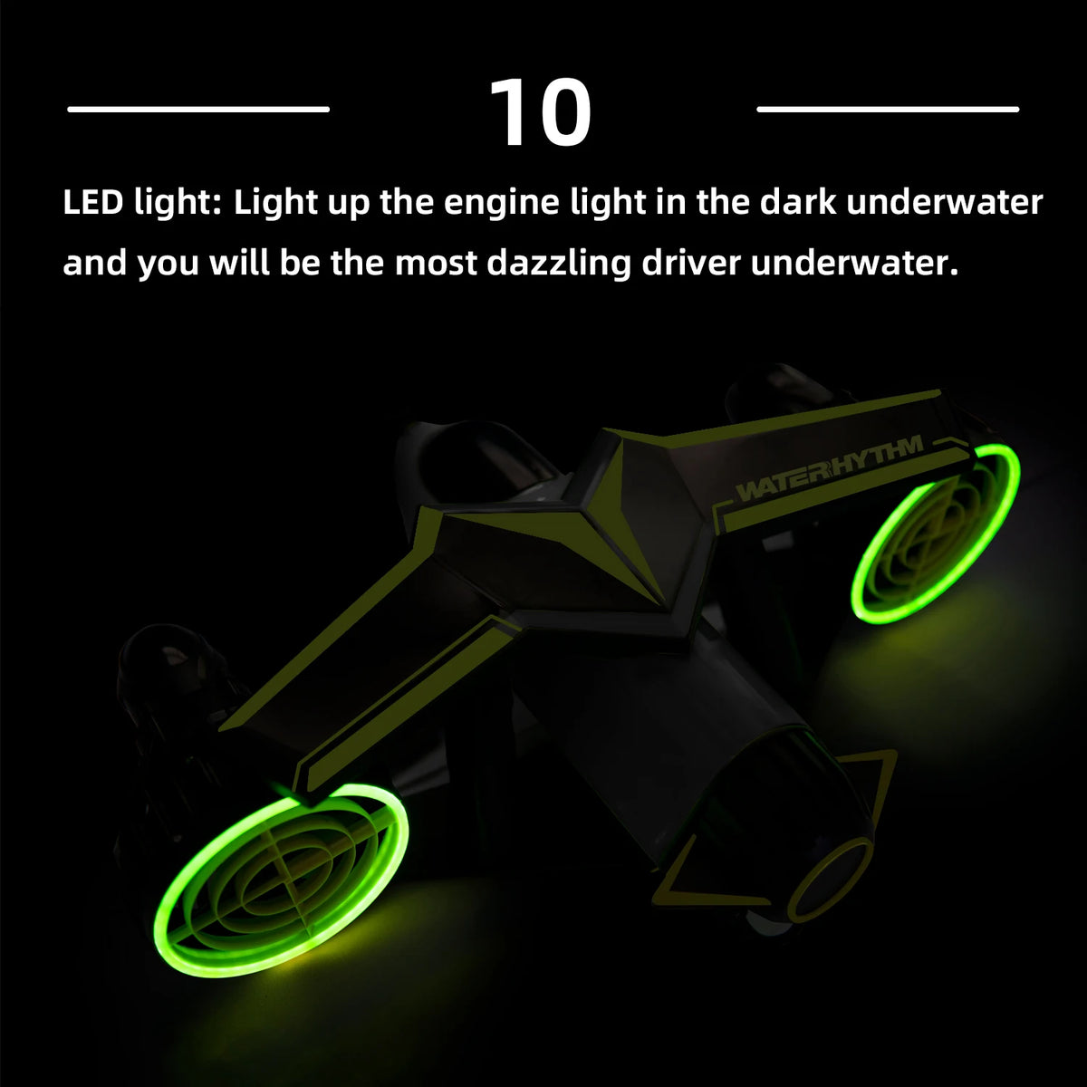 THAISTONE Fastest Underwater Propeller for Electric Scooters Diving Depth up to 30 Meters New Design