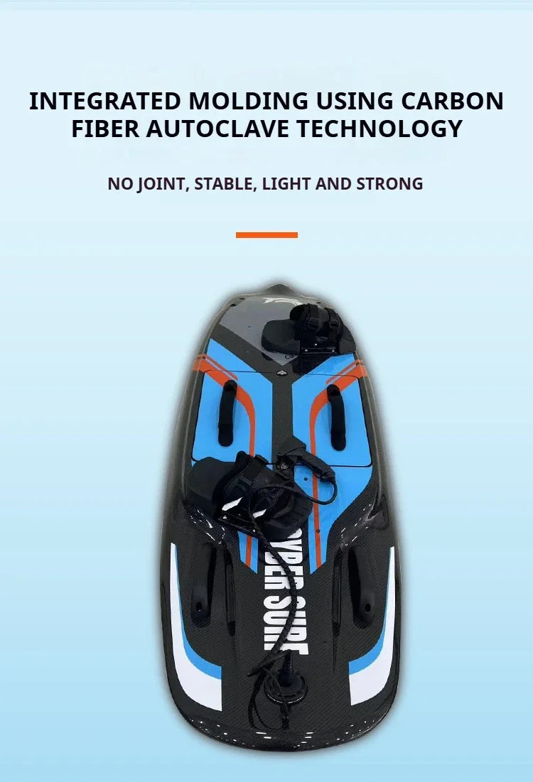 Ultralight 24kg Carbon eFoil Board, Professional Electric Surfboard with Long Range & High Power for Ocean Water Adventures