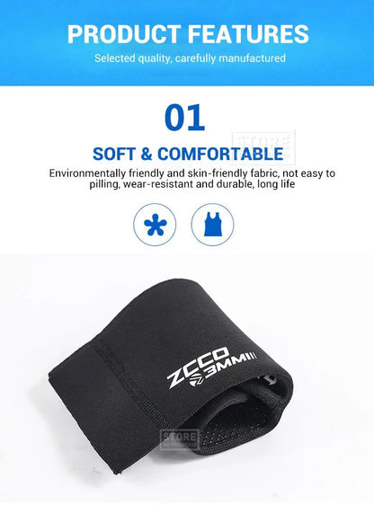 Neoprene Socks 3mm For Swimming Diving Socks Rubber Sole Sup Non-Slip Swim Socks Surf Board Socks Water Proof Socks