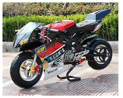 49CC 50CC 2Stroke Mini Motorcycle Small Buggy Gasoline Scooter ATV off-road Superbike Adult Vehicle Mountain Child Gas Moto Bike